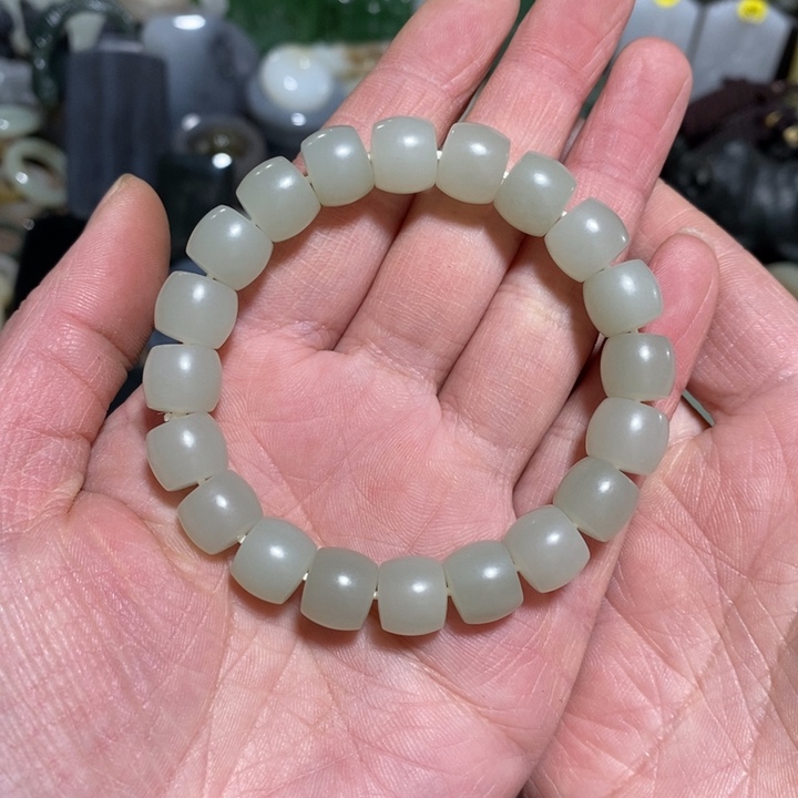 和田玉手链未镶嵌