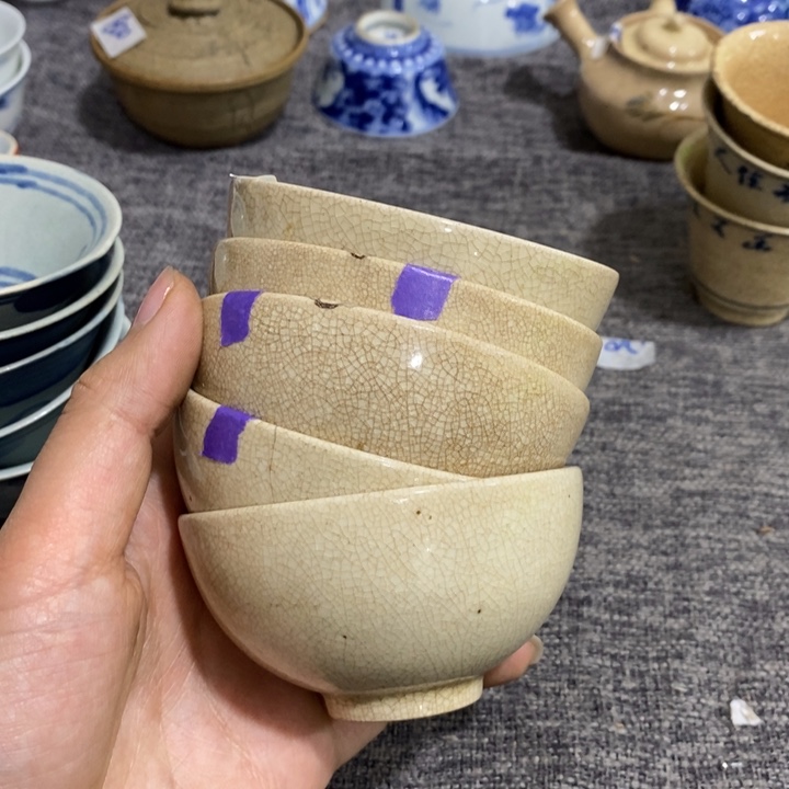 紫砂茶杯非常漂亮好看的碗