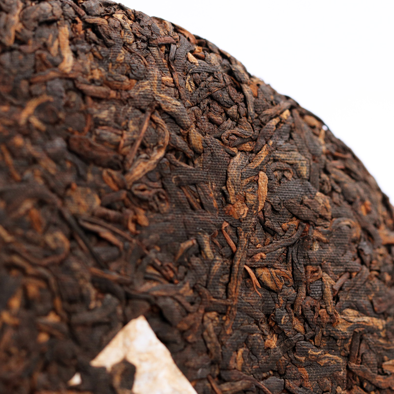 2006年冰岛陈韵 云南普洱陈年老熟茶古树茶叶 宫廷金芽357g饼