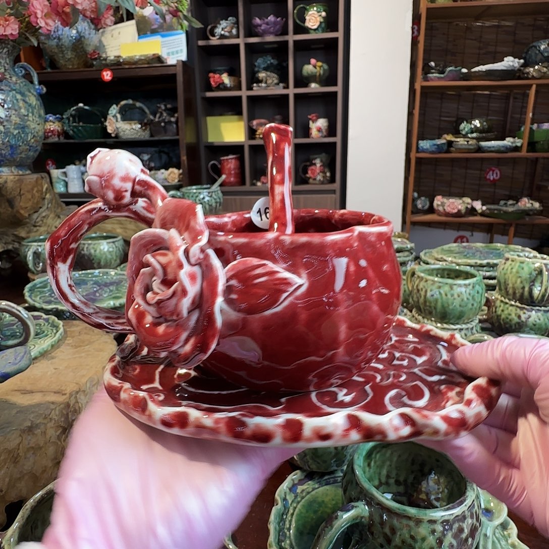 纯手工咖啡杯，餐具