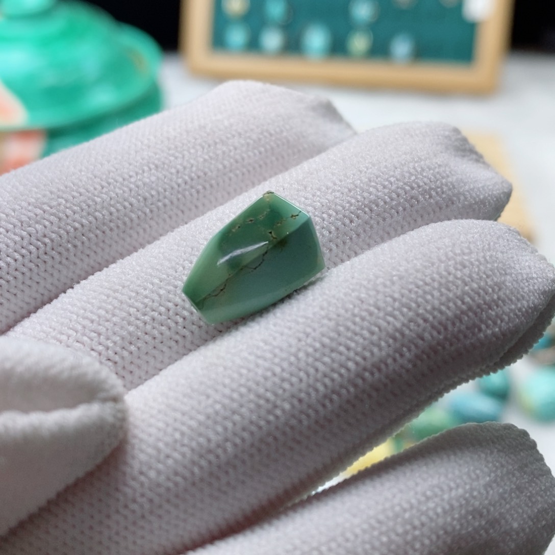 绿松石珠宝奇石未镶嵌鱼*米