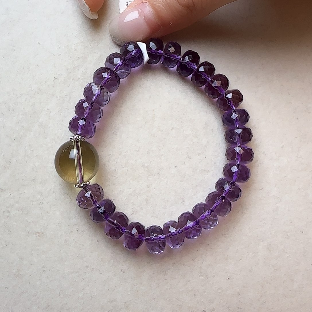 水晶手链未镶嵌华****1大气上档次