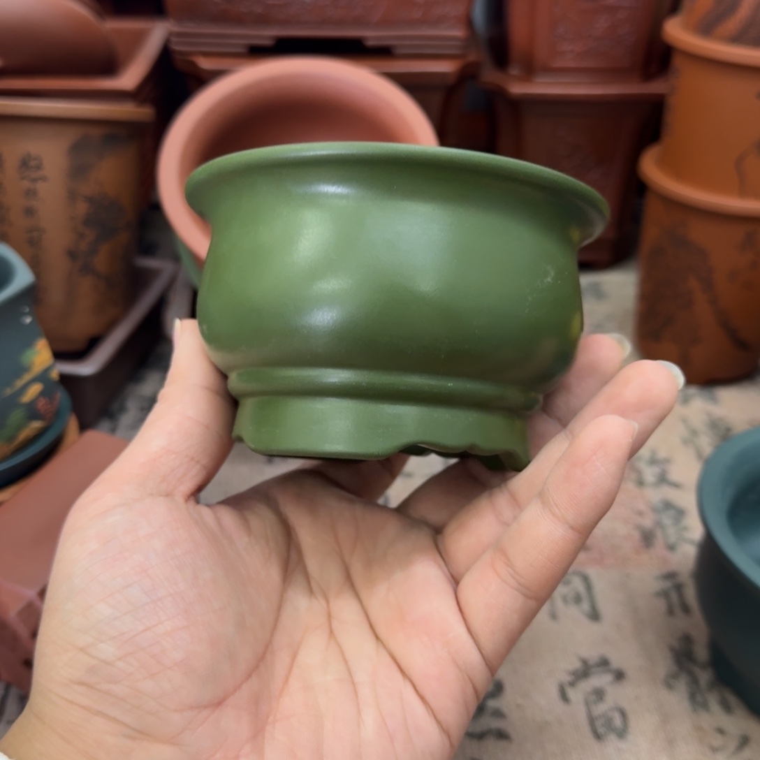 紫砂花盆宜兴紫砂正品9x5