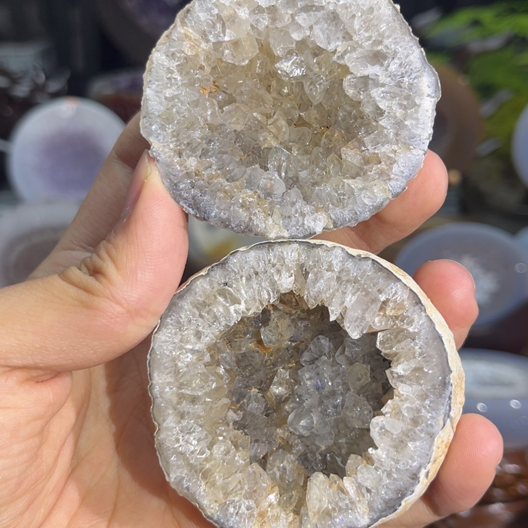 未镶嵌大型摆件（非配饰）紫晶影*