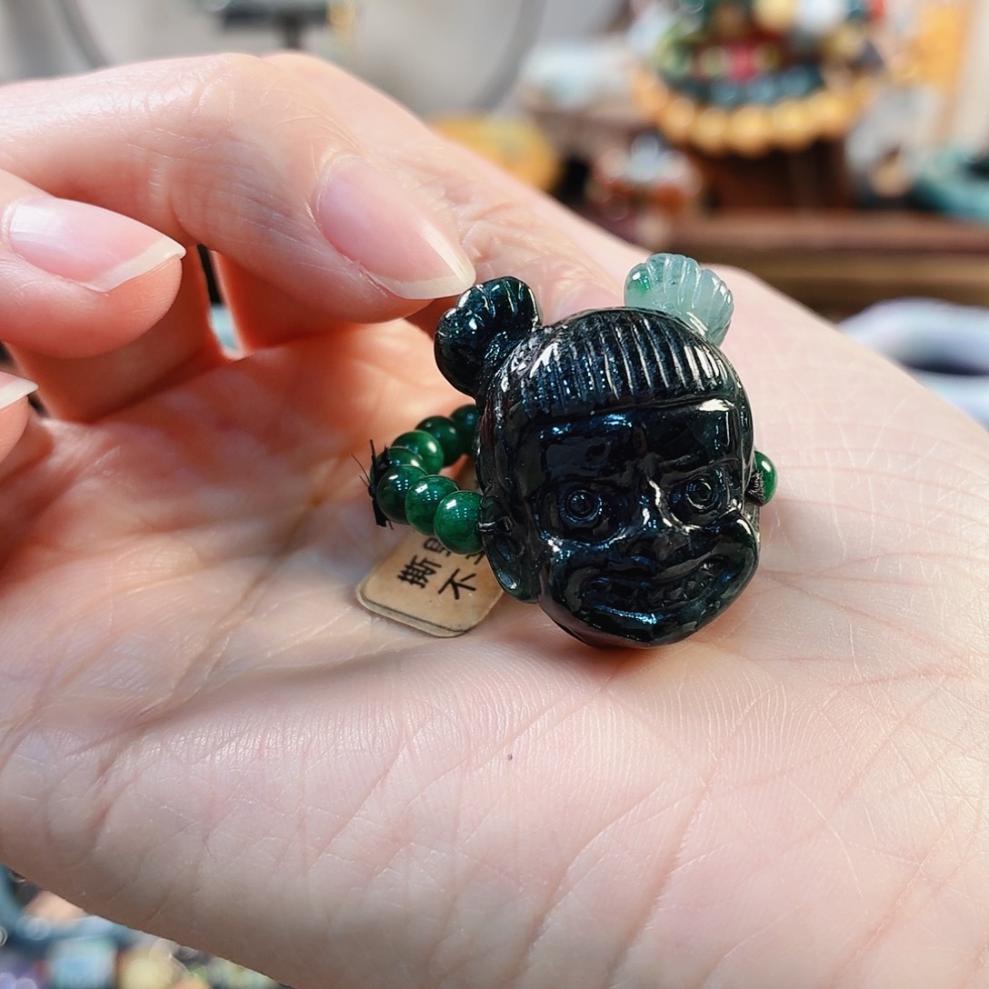 翡翠未镶嵌手链手串