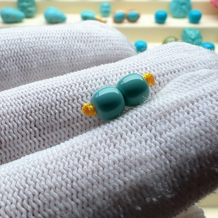 绿松石珠宝奇石未镶嵌5.8