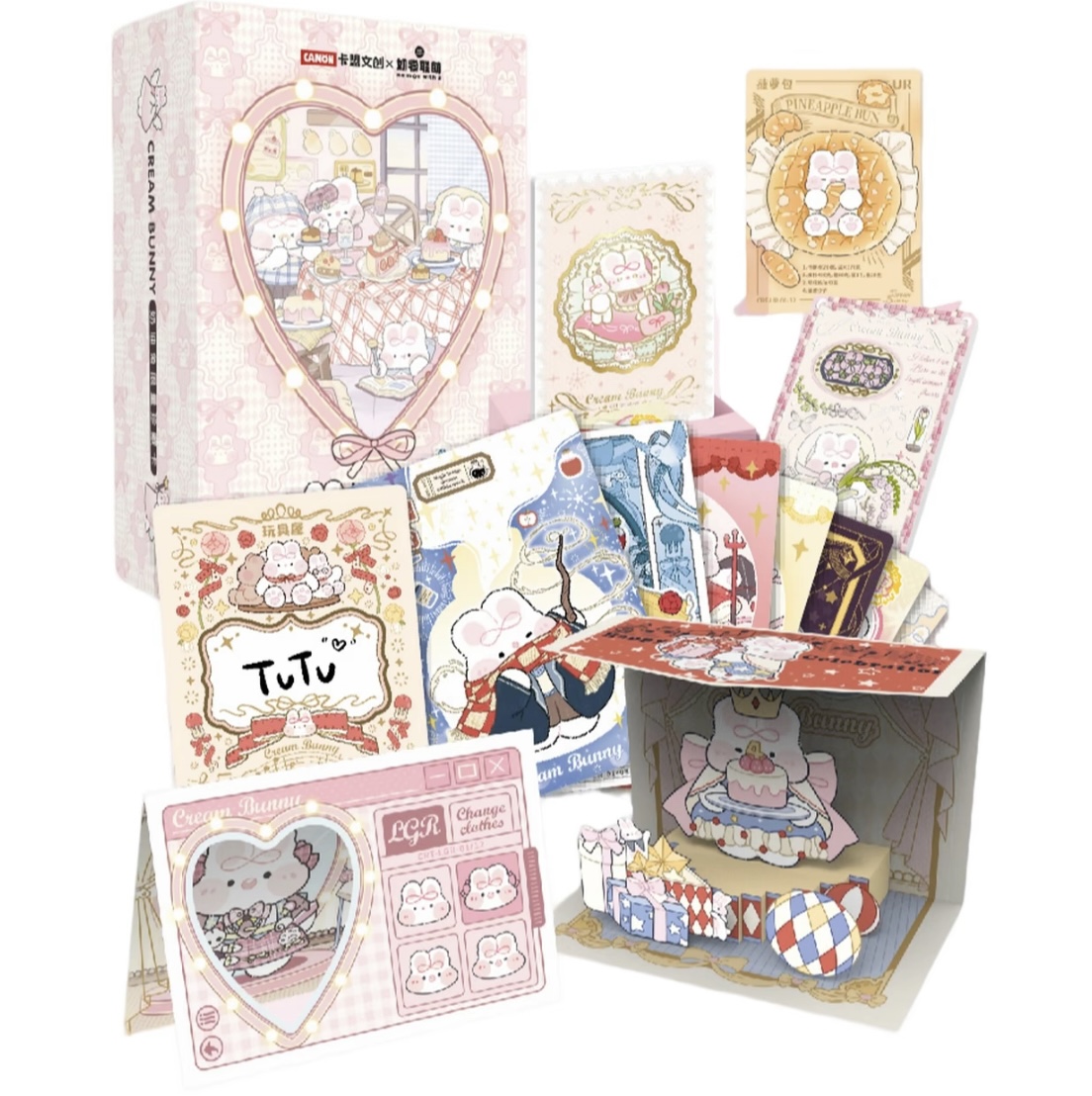 【新人浮浮】卡盟文创《CreamBunny奶油兔》限量珍藏卡牌盲盒默认代拆