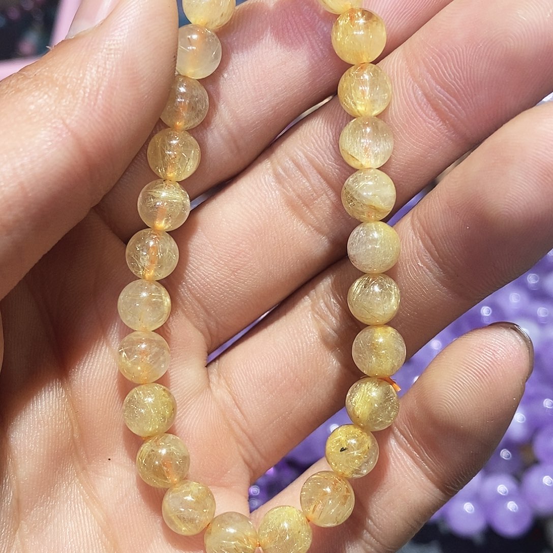 水晶手链未镶嵌晨曦水晶22