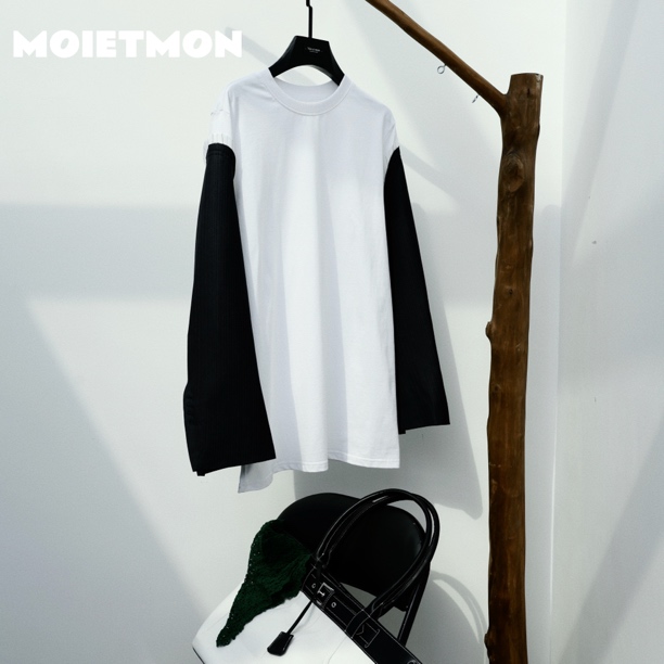 【Moi et mon】春季新款小众时尚休闲卫衣百搭宽松长袖卫衣