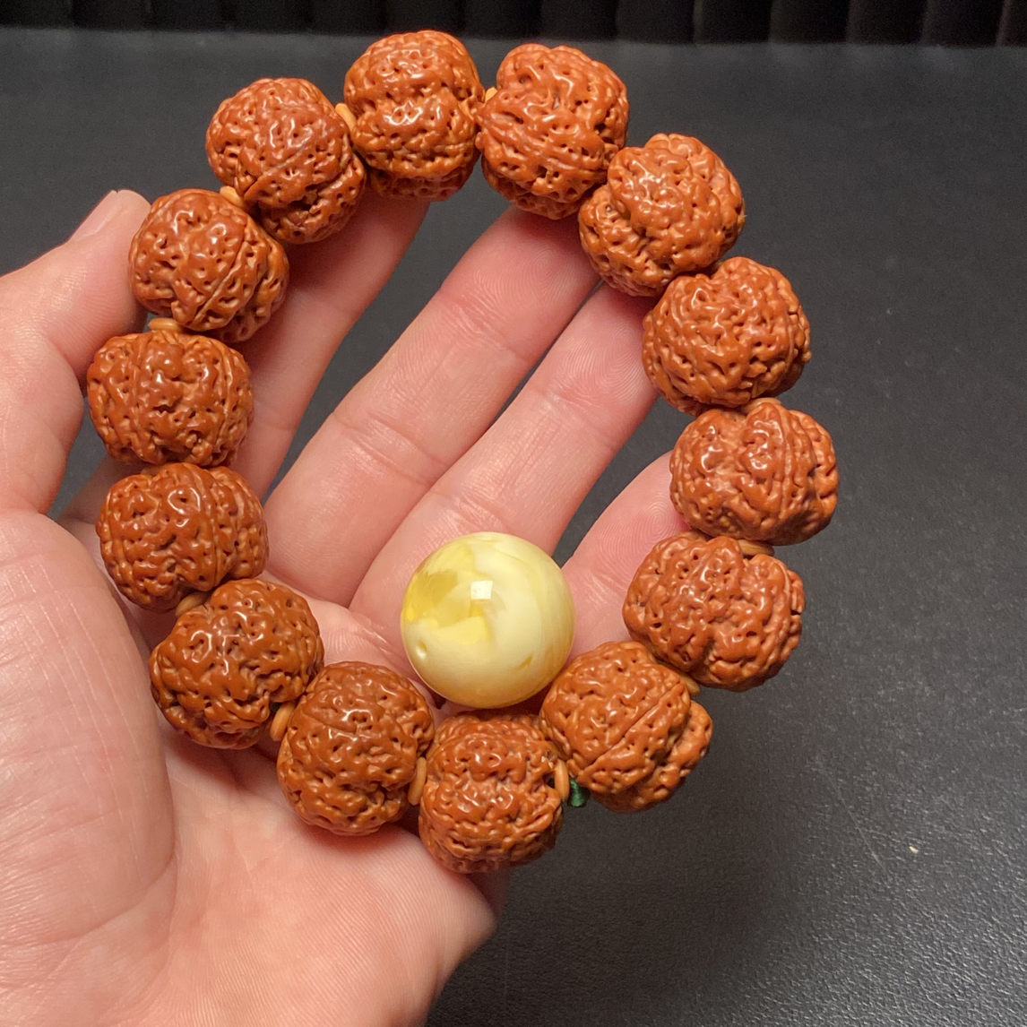 新品金刚菩提手串3号梅花小精灵)