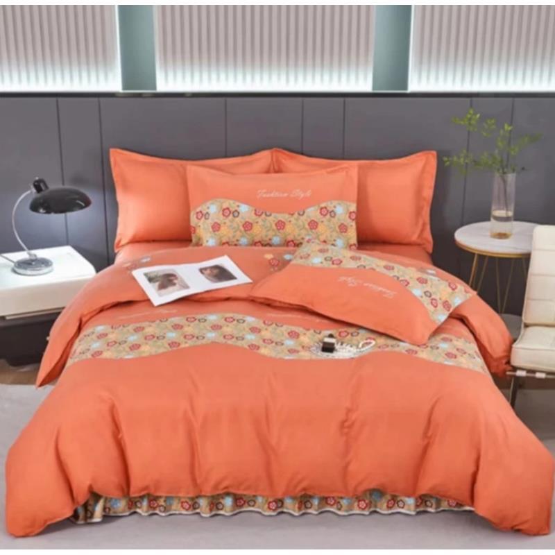 双人被套AA版【盛典花枝】尺寸2*2.3米秋冬加密加厚斜纹柔软亲肤