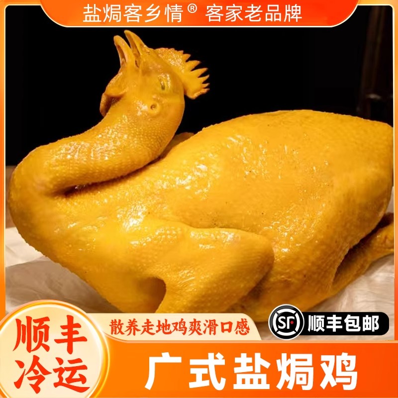 【肴滚哥】正宗广式客家特产高品质五指毛桃盐焗嫩鸡真空独立包装