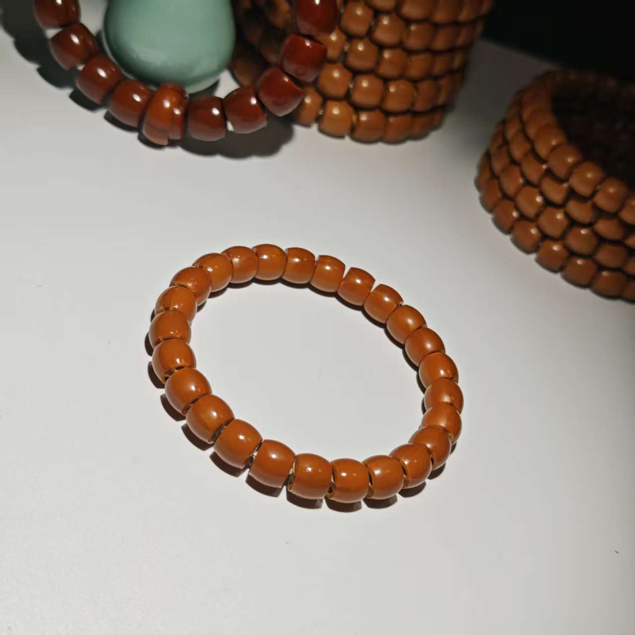 TIANXUAN-［中段 ］老挝野生核 中段直切 橄榄核 (核尖老型平替)