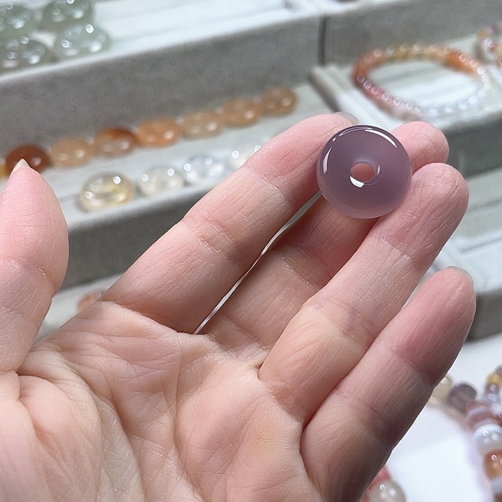 玛瑙/玉髓未镶嵌吊坠(不含链)