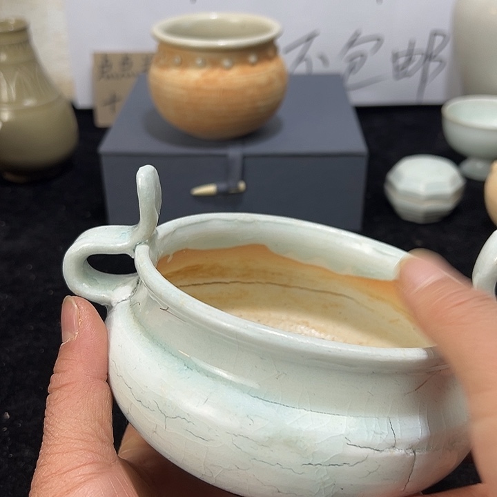 陶其他青白瓷香炉