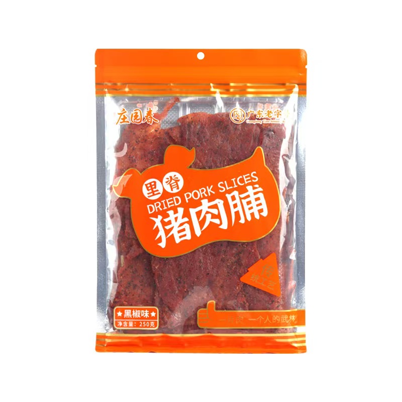 庄园春庄园春大片猪肉脯里脊猪肉脯潮汕特产追剧解馋办公室零食