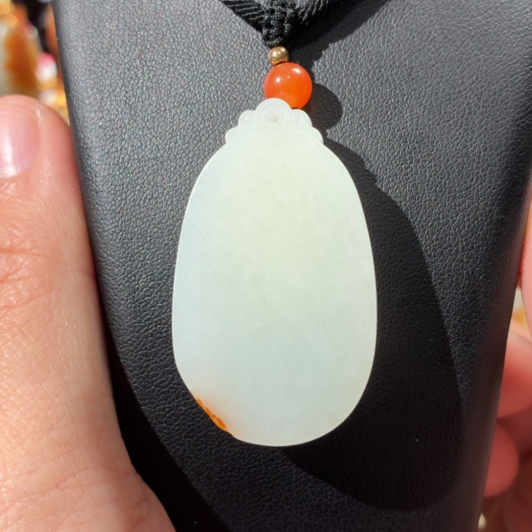 和田玉（子料）未镶嵌颈饰13g