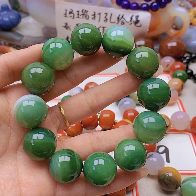 【闪购商品】未镶嵌玛瑙/玉髓珠宝半成品贝*巴