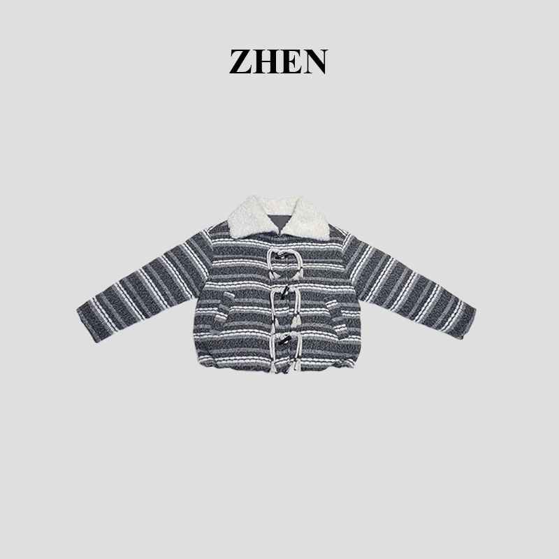 【ZHEN】25K02165 2025新款秋冬保暖羽绒外套职场风小众设计师款