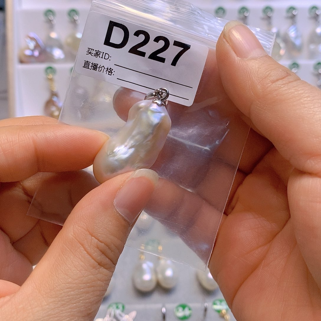 淡水珍珠颈饰银S925镶嵌