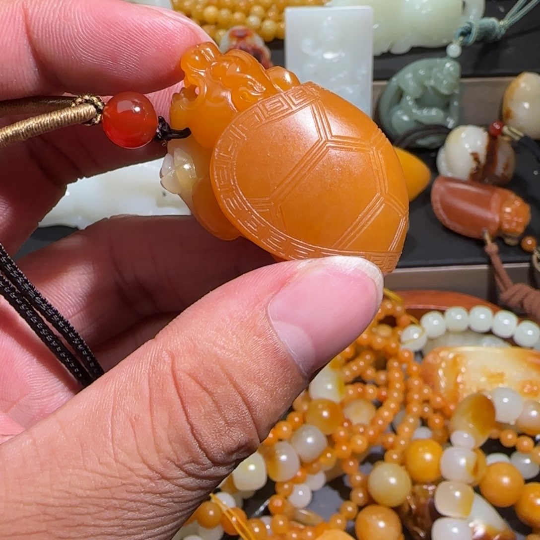 和田玉颈饰未镶嵌✔