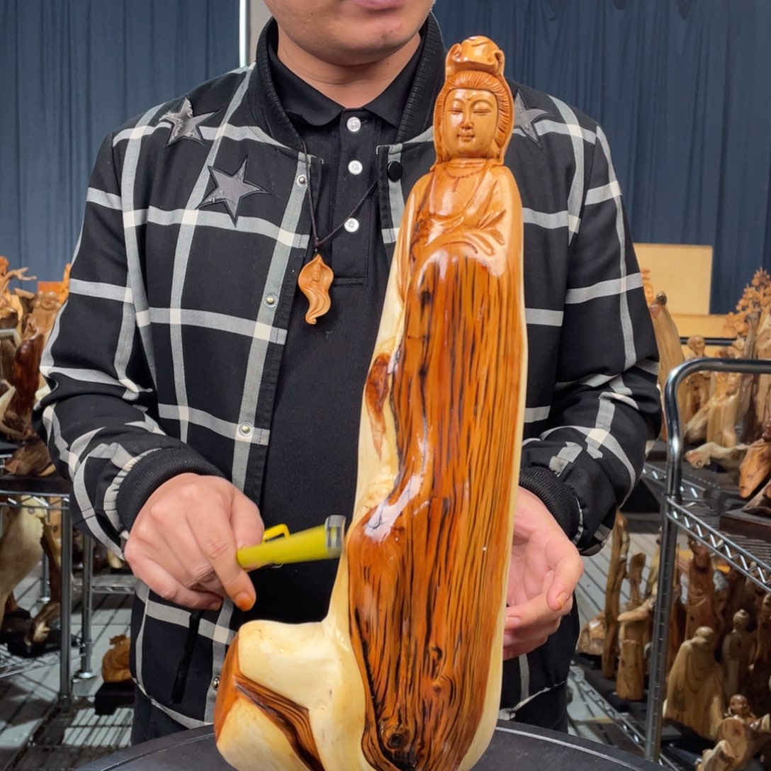 柏木（崖柏）随型摆件