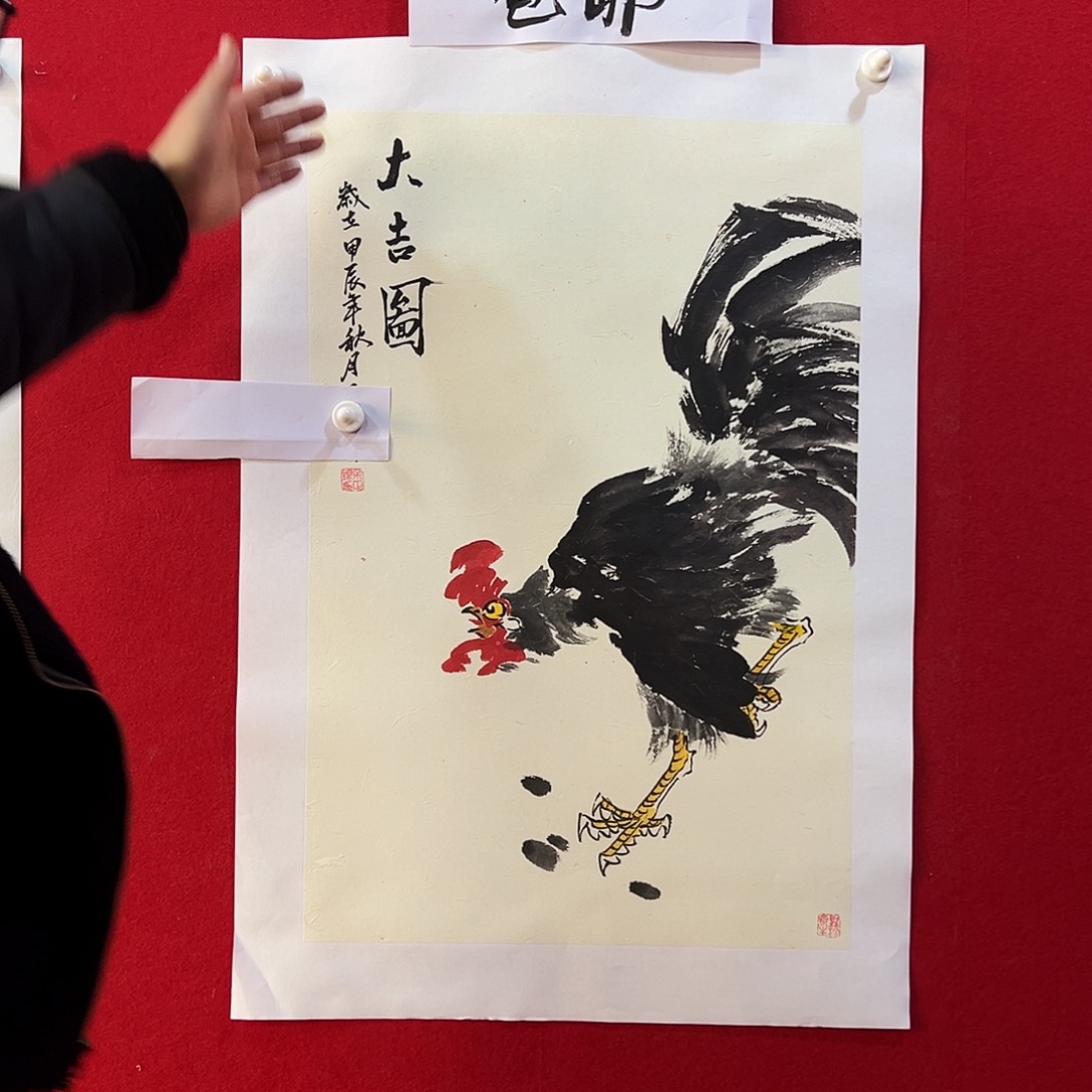 国画手绘国画作品