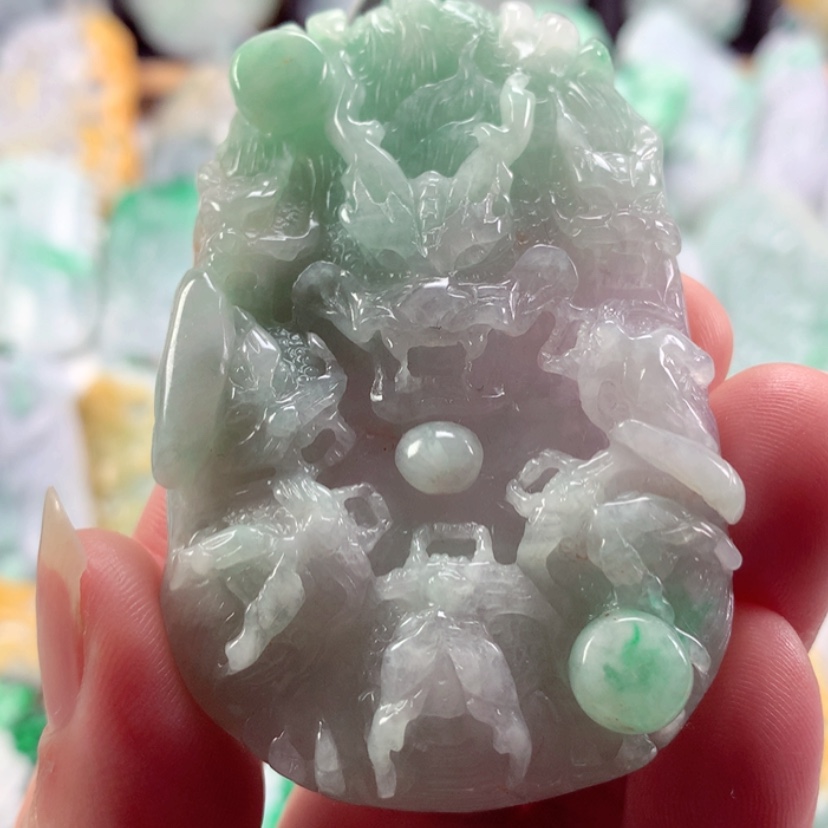 【闪购商品】翡翠吊坠(不含链)未镶嵌