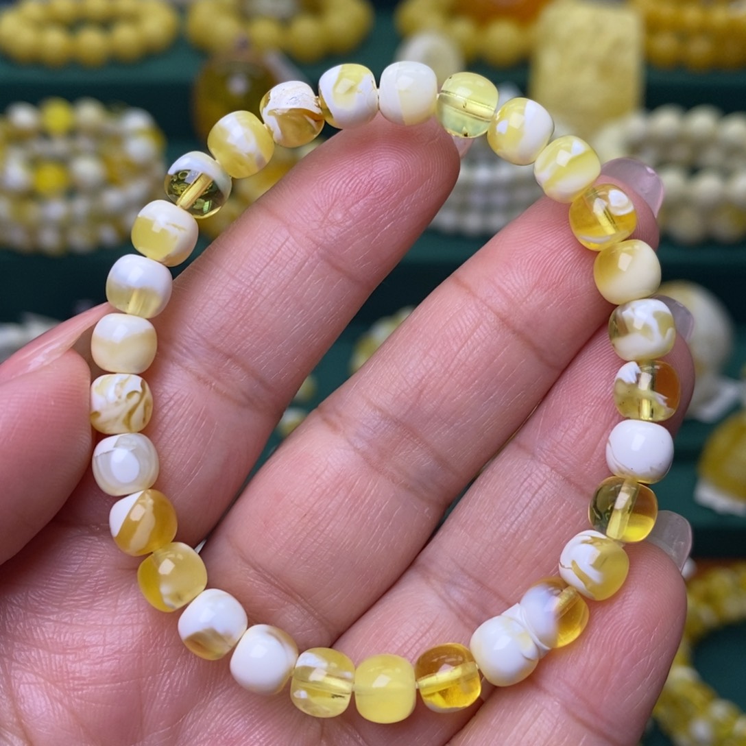 蜜蜡未镶嵌裸石6.5➕