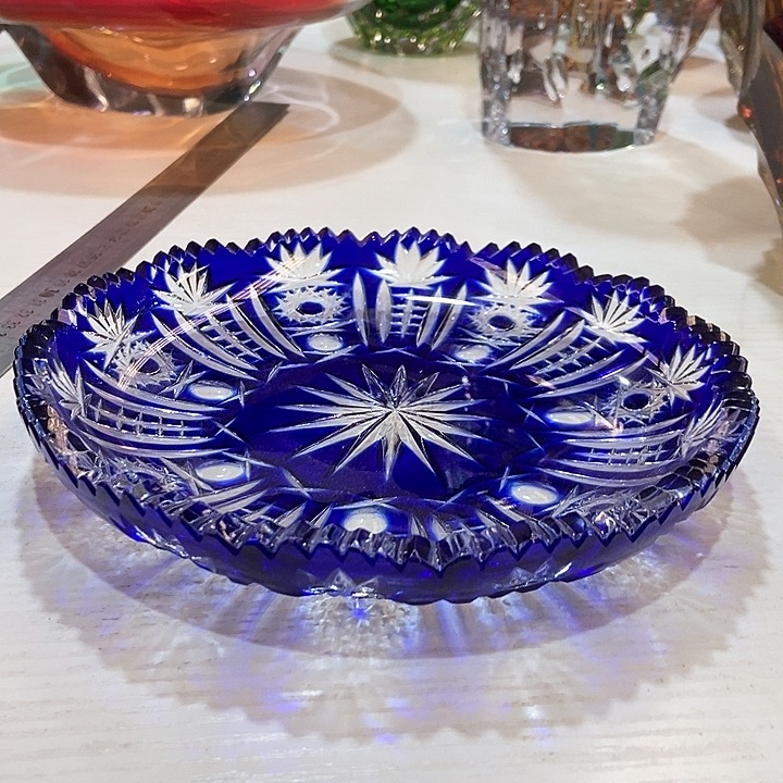 无铅玻璃h***o琉璃花瓶高4口20