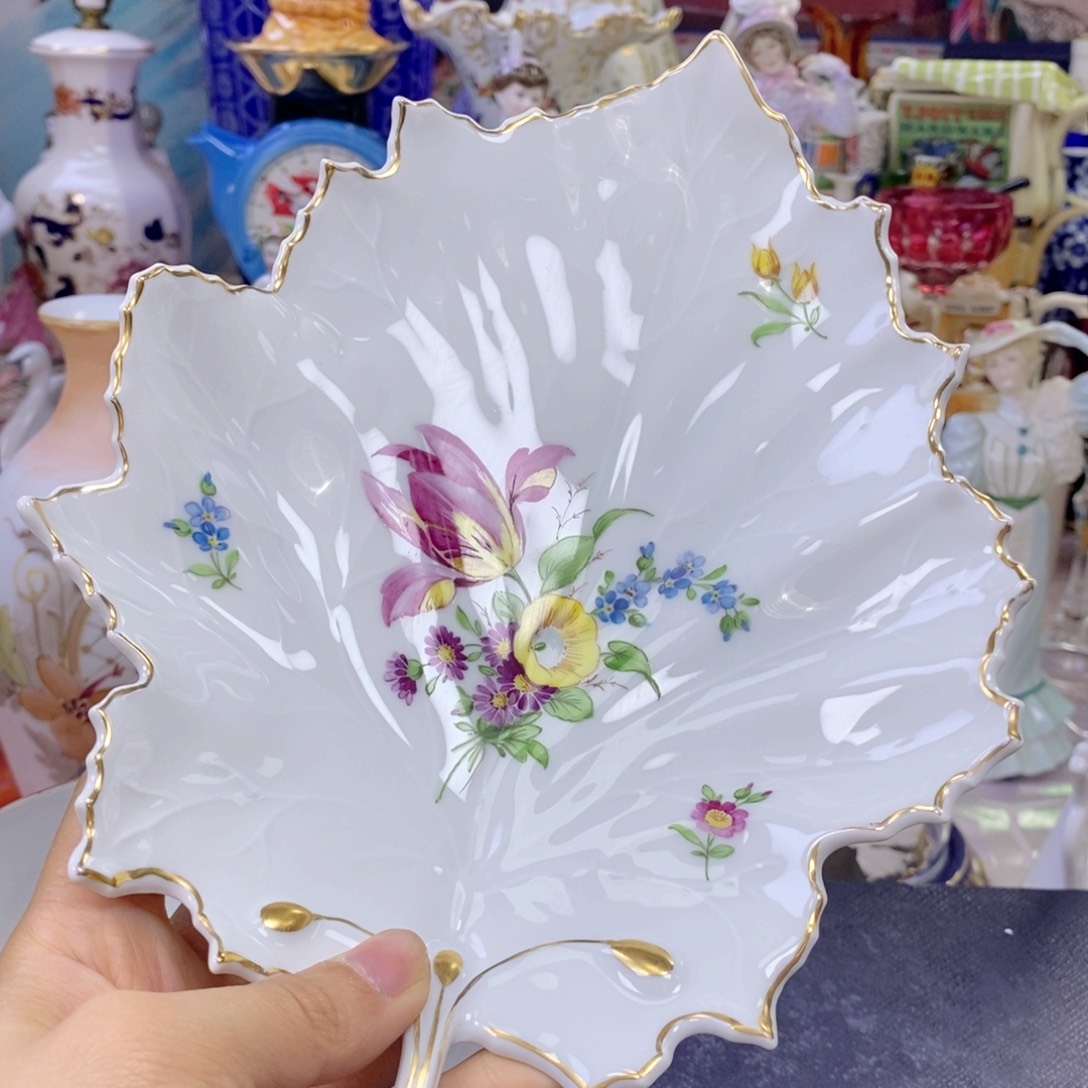 手绘瓷器欧瓷咖啡杯水晶杯