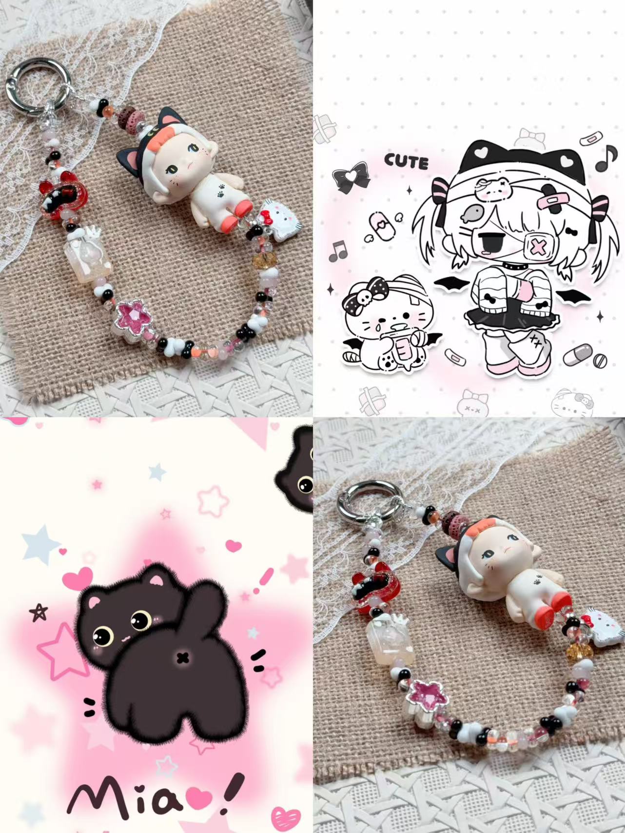 B142［喵喵］手机链