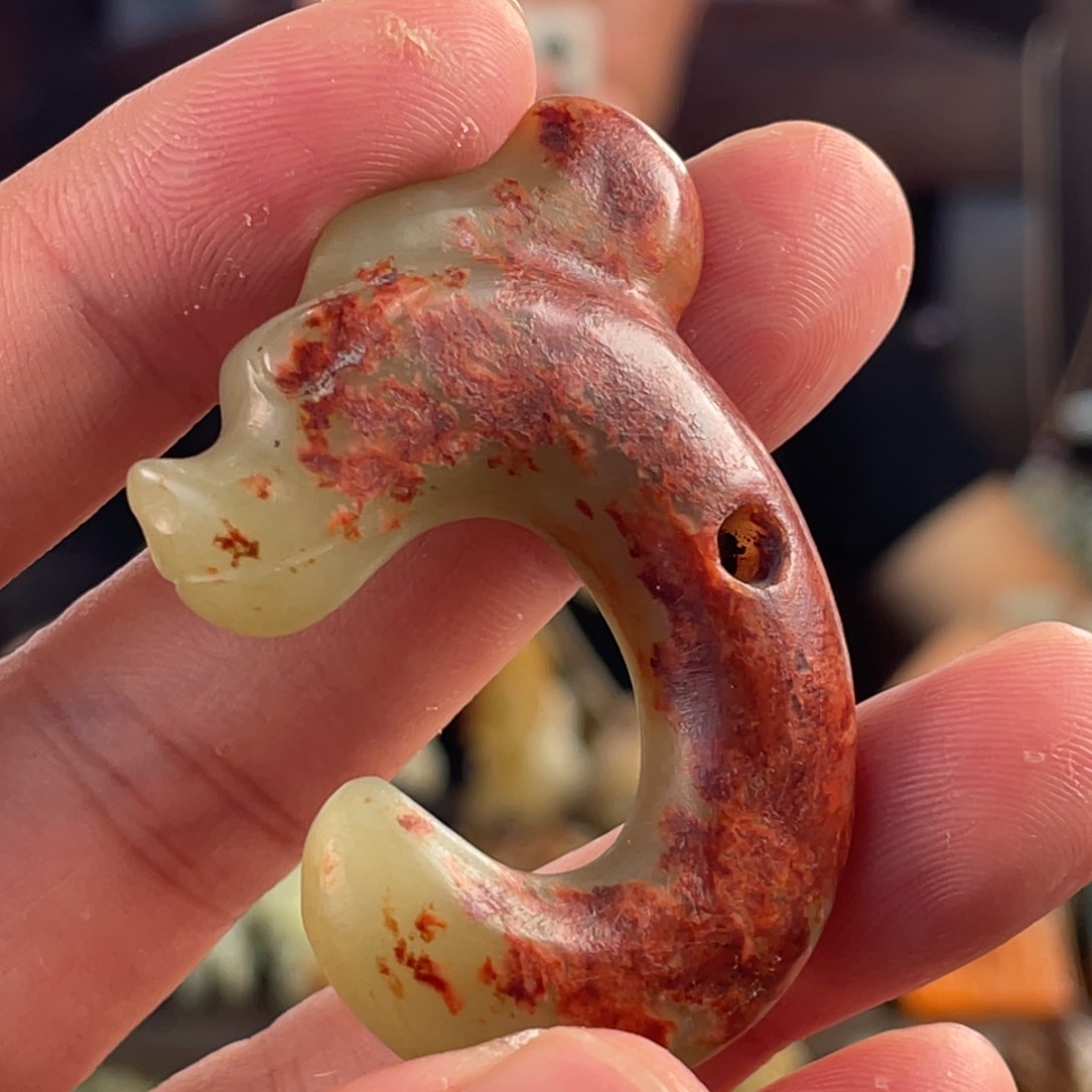 慧***和和田玉未镶嵌挂件