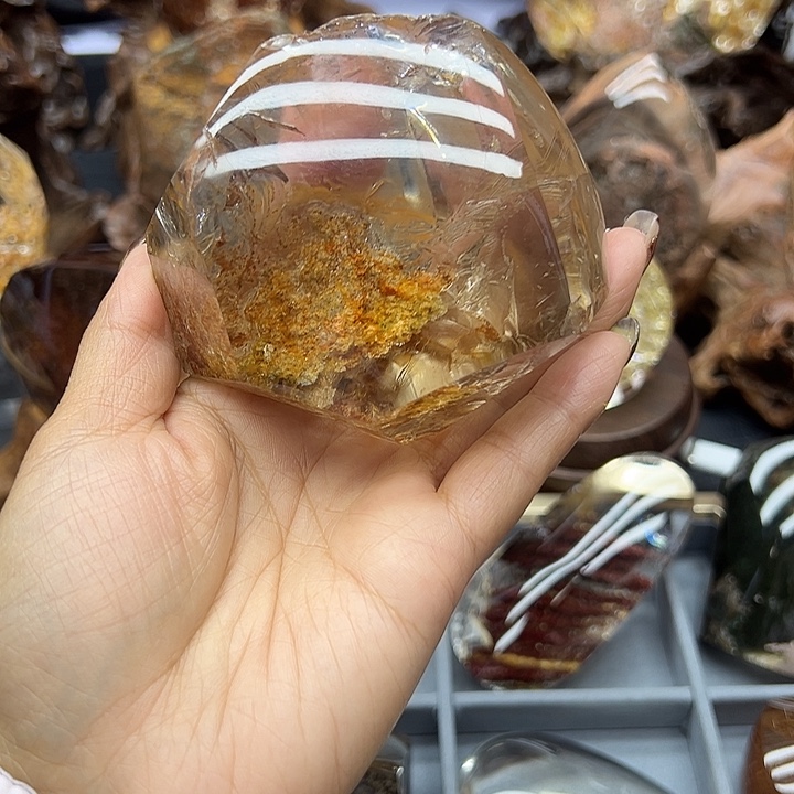珠宝半成品水晶未镶嵌