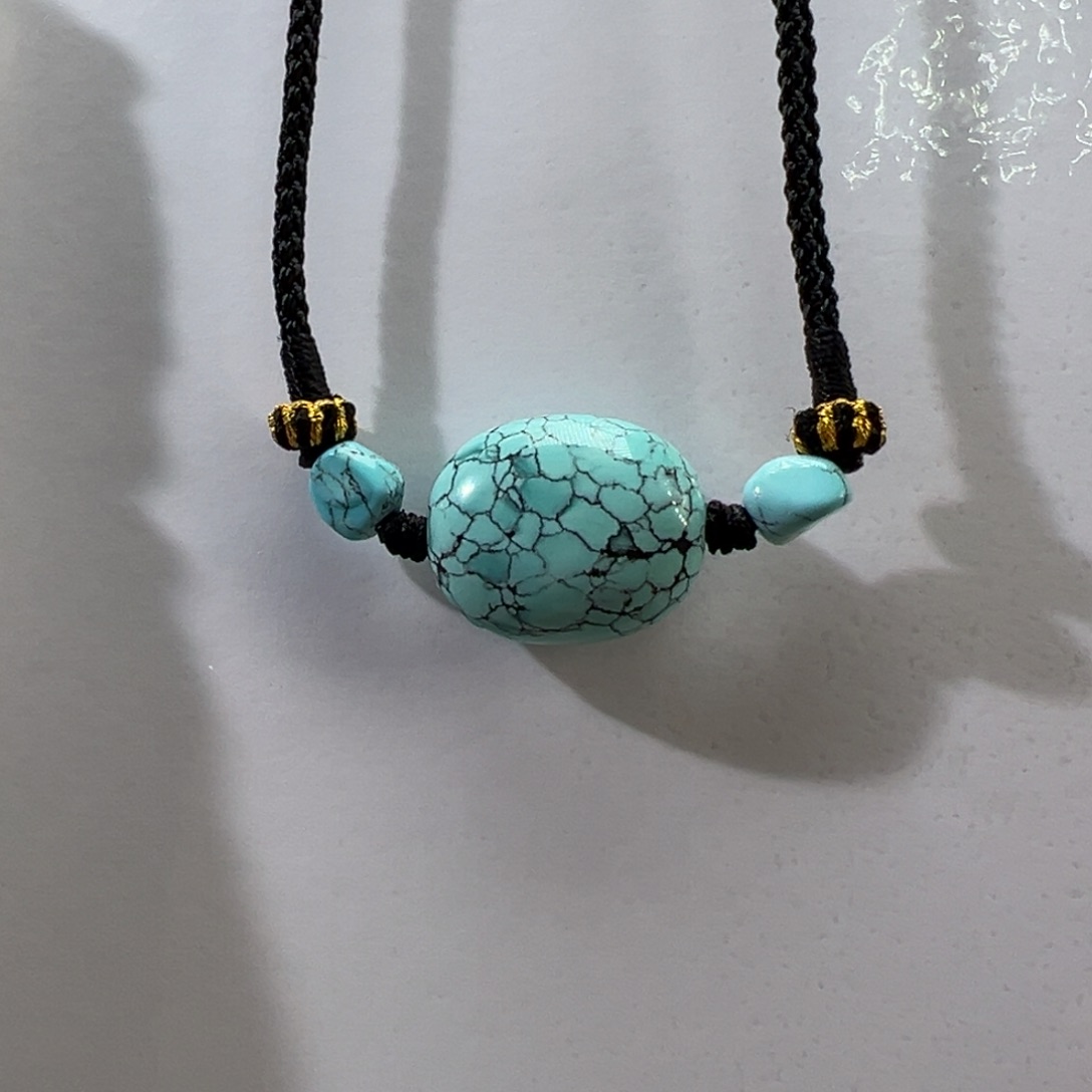 绿松石未镶嵌挂件