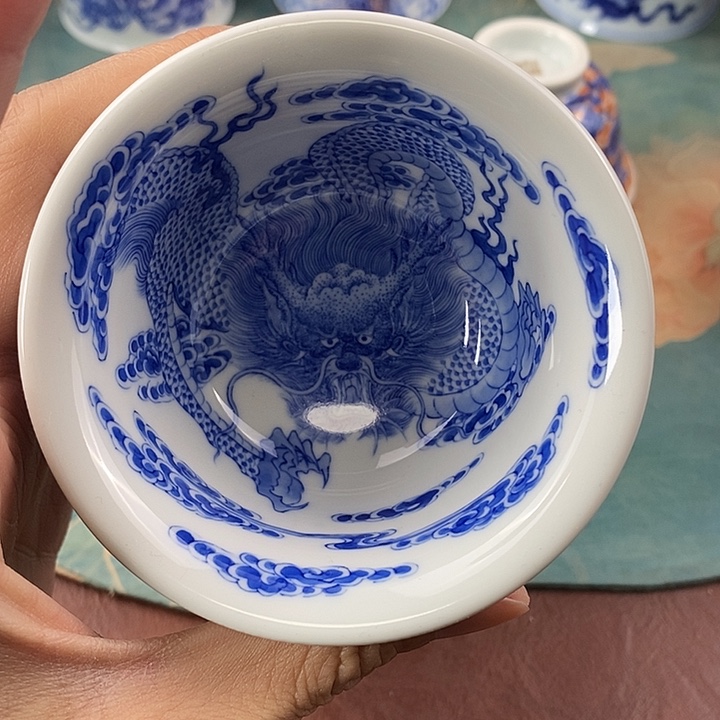 杯现代景德镇全手工全手绘茶具1688888