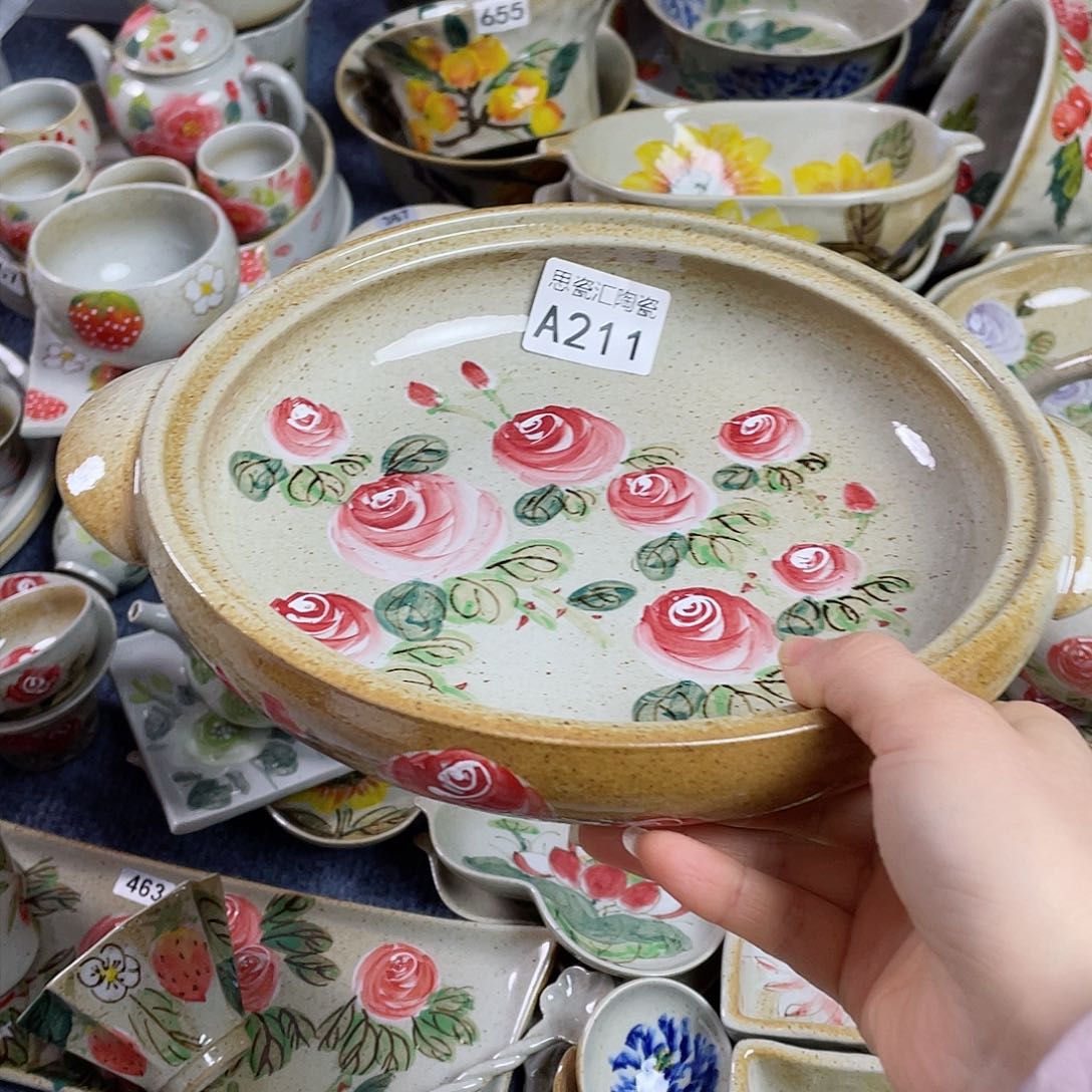 盘用****3景德镇高温陶瓷8888888