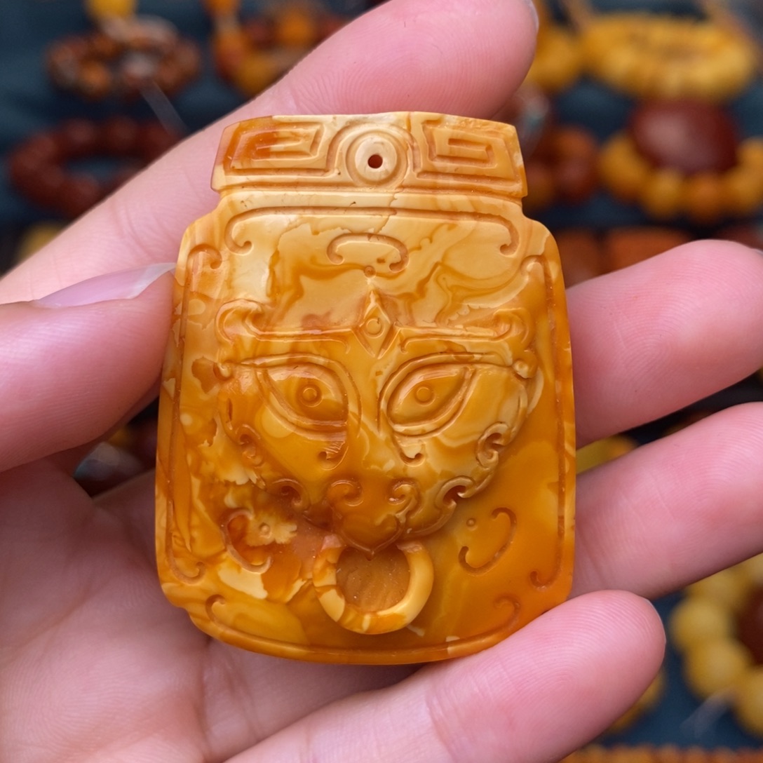 未镶嵌蜜蜡裸石蜜蜡