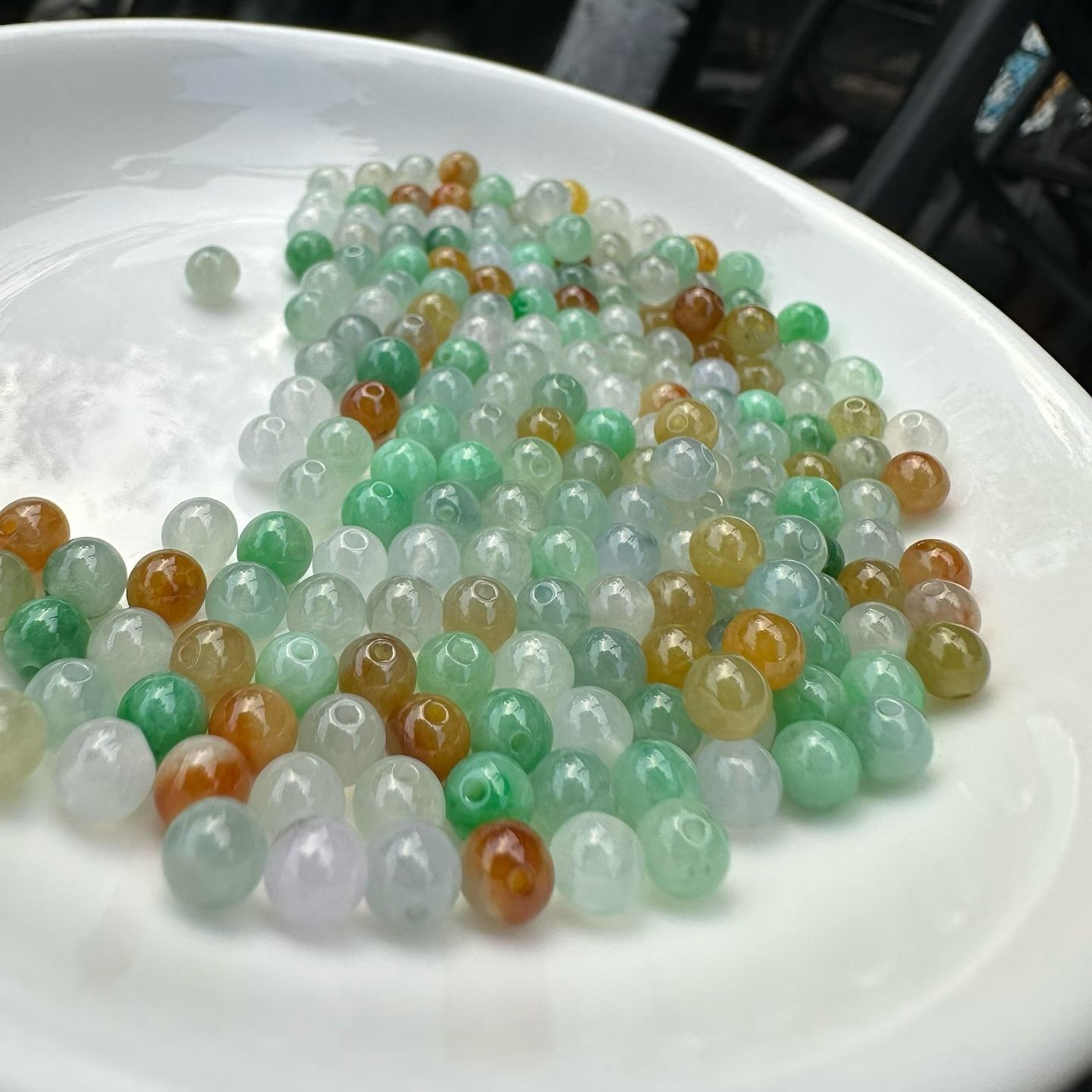 滢漾珠宝散珠批发，卡4.7毫米多宝，推荐40颗一个单圈