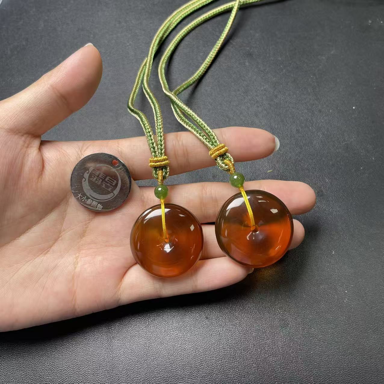 翡昱-SH29-60088-琥珀珠链吊坠颈饰/-多样性发其一