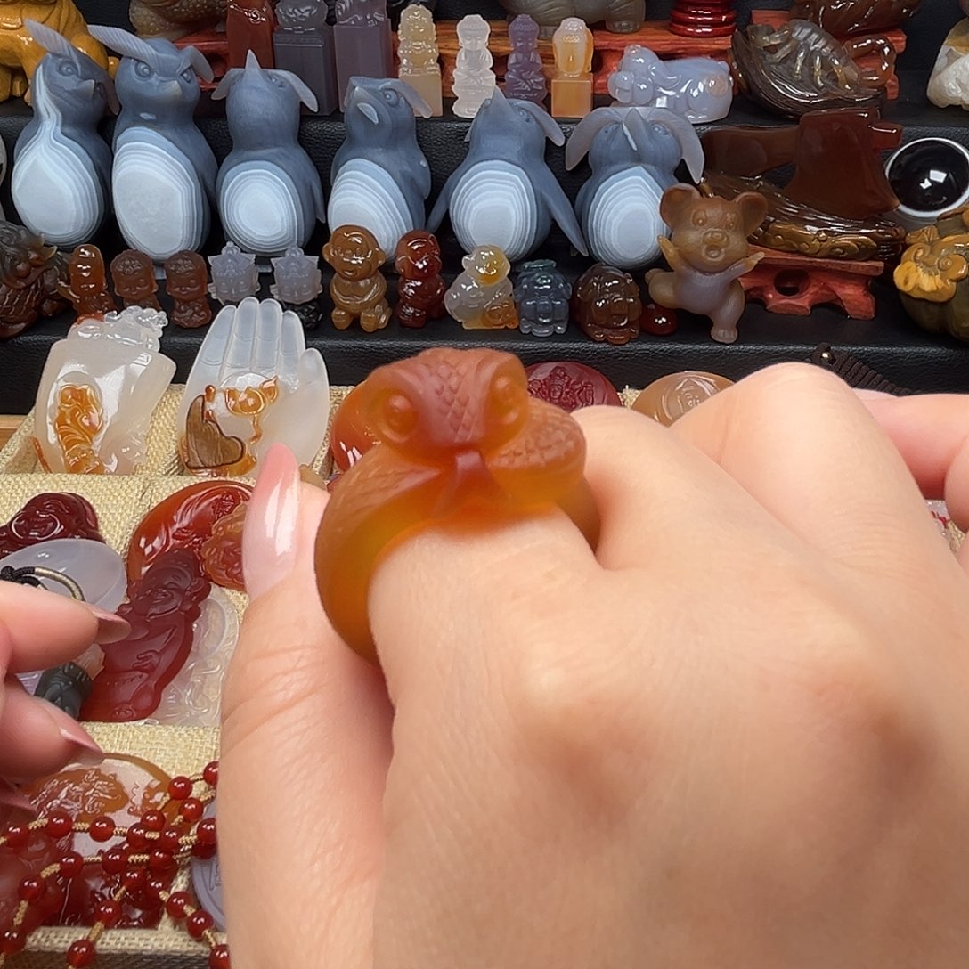 玛瑙/玉髓未镶嵌颈饰