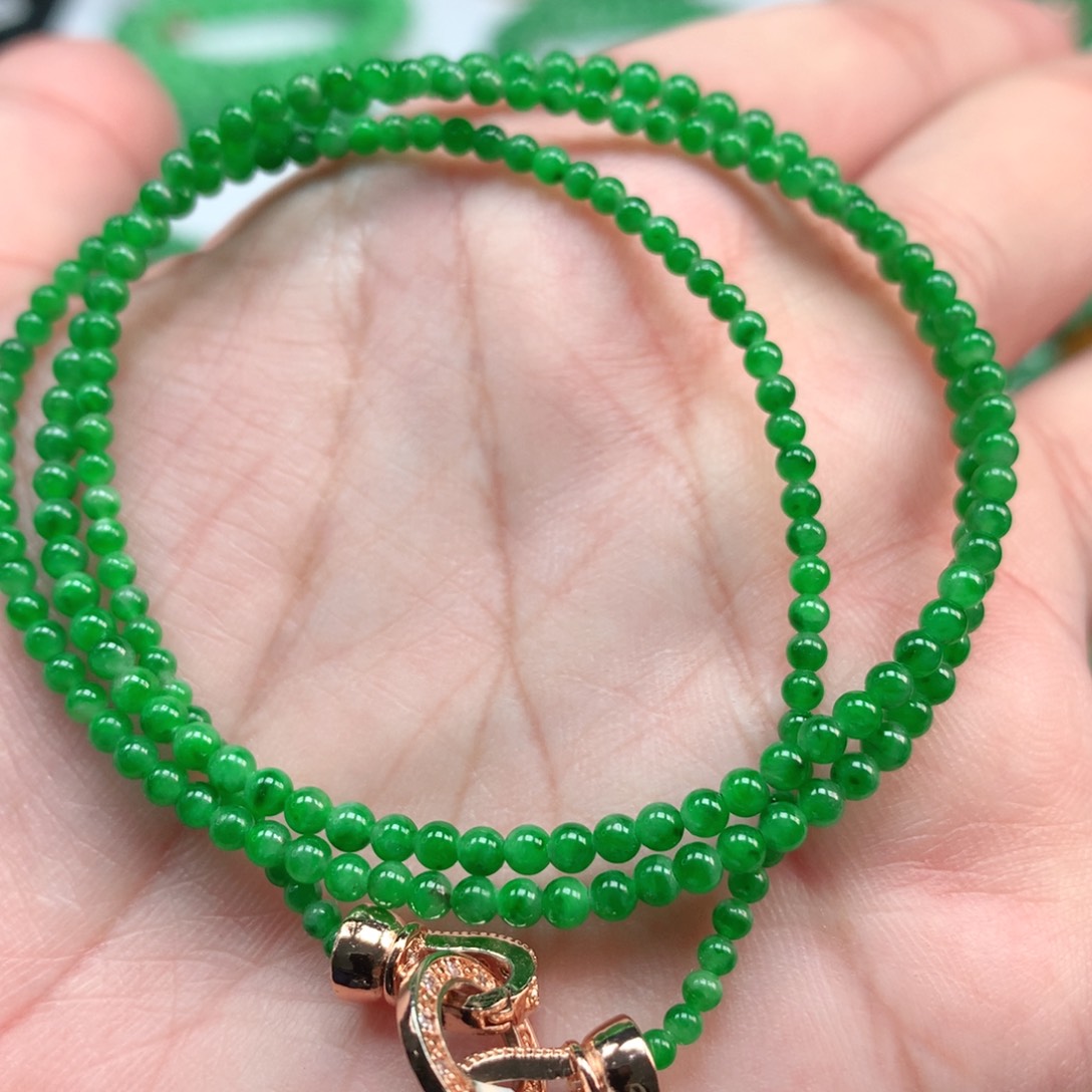 翡翠手链未镶嵌翡翠