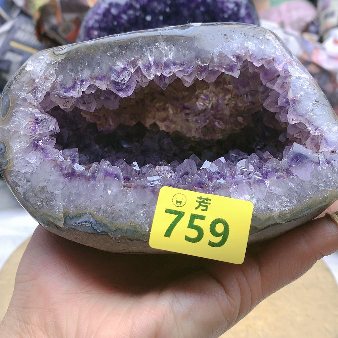 紫晶大型摆件（非配饰）未镶嵌