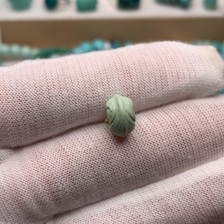 绿松石未镶嵌珠宝奇石9.8mm
