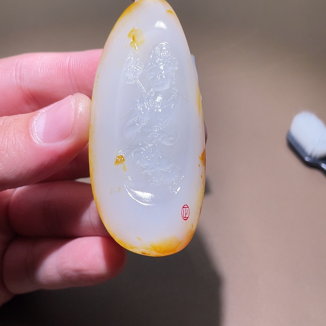 和田玉挂件未镶嵌Z6