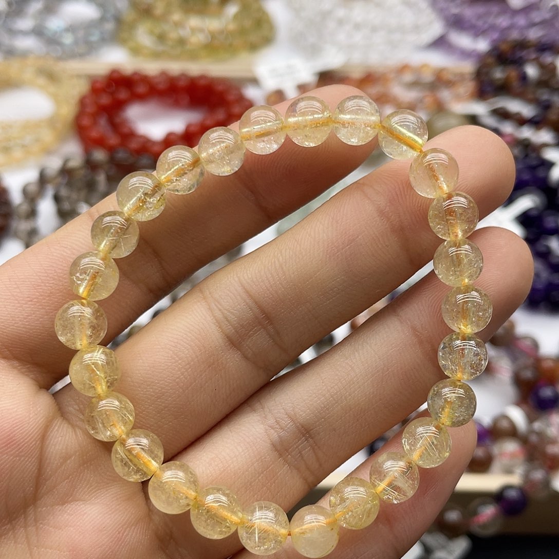 未镶嵌手串水晶水晶