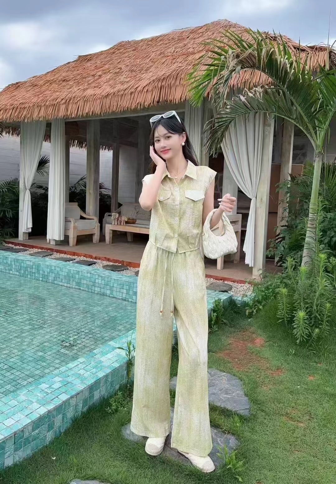 丹妮丝新款女装减龄时尚套装显瘦洋气两件套套装