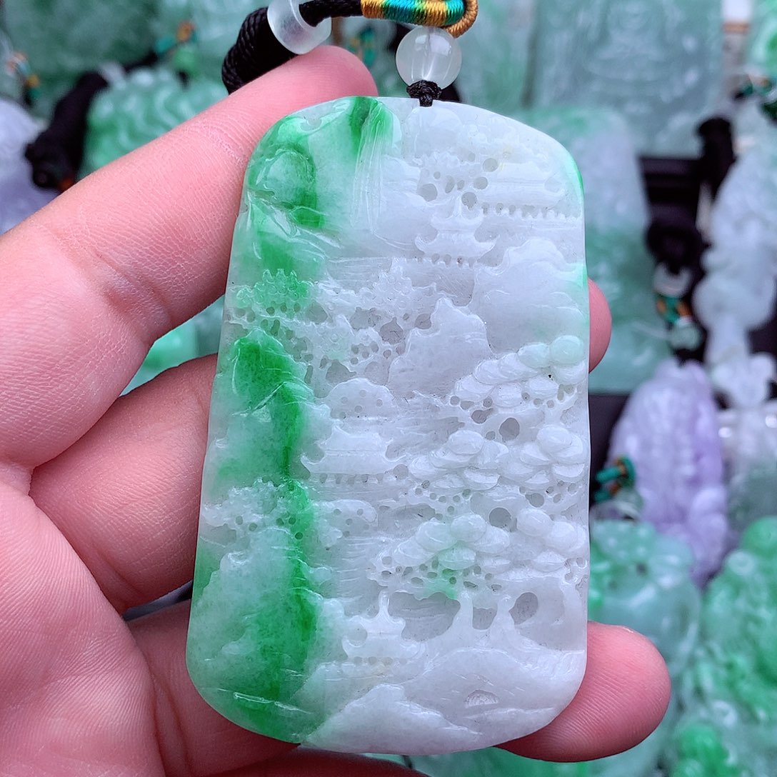 翡翠吊坠(不含链)未镶嵌
