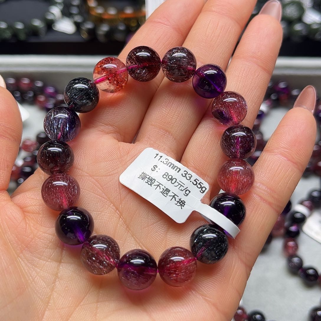 水晶手链未镶嵌手链