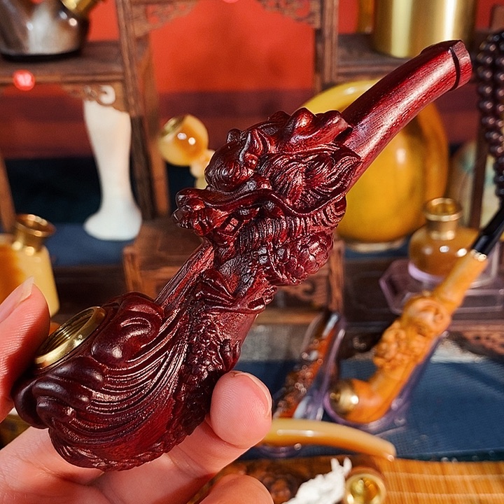 手工制作紫檀工艺斗